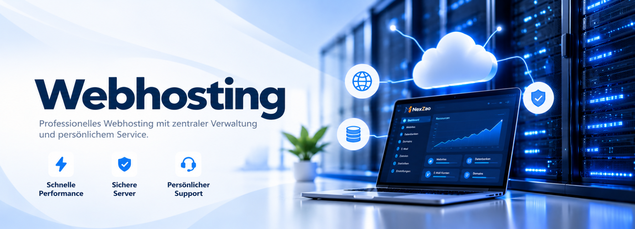 Webhosting von NexZao